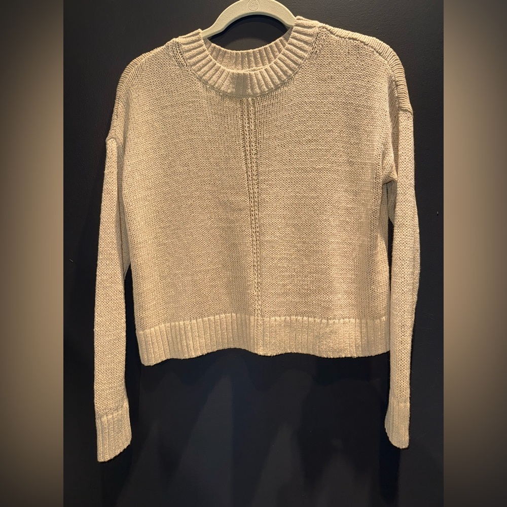 Tan sweater, banana republic, XXS petite